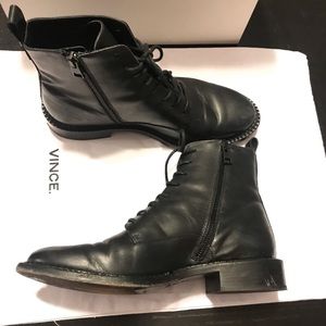 vince cabria suede ankle boots